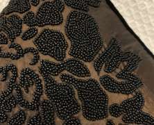 Декоративная подушка Laroche Каноя Шоколад 30х50 с бисером - фото 7