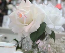Аромабукет Cote Noire Herringbone Blush & White Roses clear - фото 2