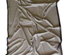 Плед кашемировый Glen Saxon Nubuk brown 130x180 с кожаным кантом - фото 4