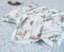 Постельное бельё с одеялом Asabella 1617-OSPS семейное 160х220 печатный сатин - фото 1