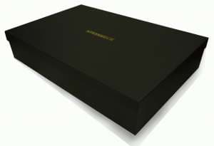 Фирменная подарочная упаковка Steinbeck, 35х52х10 см, черная - основновное изображение