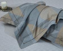 Постельное бельё с одеялом Asabella 2167-OSPS семейное 160х220 печатный сатин - фото 2