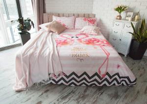 Постельное белье Этель ETP-213 Розовый Фламинго 2-спальное 175х215 поплин - основновное изображение
