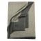 Плед кашемировый Glen Saxon Border Black Sandstone 150х200 - основновное изображение