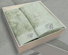 Комплект из 2 полотенец Blumarine Benessere Giglio 40x60 и 60x110 в интернет-магазине Posteleon