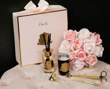 Подарочный набор Cote Noire Gift Pack Charente Rose (диффузор, свеча) в интернет-магазине Posteleon