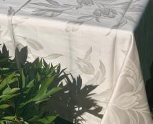 Скатерть Emilio Gatti Tulipan Avorio 150х180 + 6 салфеток - фото 3