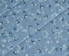 Постельное белье с одеялом Asabella 2170-OMP евро 200x220 печатный сатин - фото 4