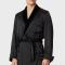 Мужской халат Goirgio Armani Black натуральный шёлк - основновное изображение
