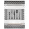 Полотенце кухонное Devilla Дедикенс 50х70 хлопок жаккард - основновное изображение