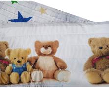 Одеяло-покрывало Servalli Teddy Stars 240х260 полиэстер в интернет-магазине Posteleon