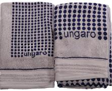 Комплект из 2 полотенец Emanuel Ungaro Montagnier Piombo 40x60 и 60x110 в интернет-магазине Posteleon