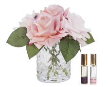 Аромабукет Cote Noire Herringbone Mixed Pink Roses clear в интернет-магазине Posteleon