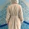 Банный махровый халат женский Svilanit Волна с капюшоном - фото 10
