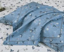 Постельное бельё с одеялом Asabella 2170-OSPS 1.5-спальное 160х220 печатный сатин - фото 2