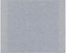 Льняная скатерть-дорожка Leitner Leinen Medici голубая 47х150 - фото 2
