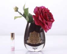 Ароматизированная роза Cote Noire Tea Rose Carmine Red black - фото 4