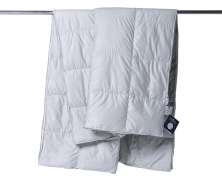 Одеяло пуховое с бортом Belpol Saturn Gray 150х200 теплое - фото 2