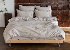 Постельное бельё Luxberry Лён и Хлопок натуральный 1.5-спальное 150x210 - основновное изображение