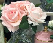 Аромабукет Cote Noire Herringbone Mixed Pink Roses clear - фото 3