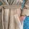 Банный махровый халат женский Svilanit Волна с капюшоном - фото 5