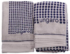 Комплект из 2 полотенец Emanuel Ungaro Montagnier Perla 40x60 и 60x110 - основновное изображение
