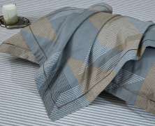 Постельное белье с одеялом Asabella 2167-OMP евро 200x220 печатный сатин - фото 2