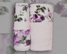 Комплект из 3 полотенец Helen Balsa Karaibi Rosa 40x60 и 60x110