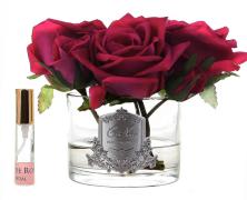 Ароматизированный букет Cote Noire Five Rose Carmine Red в интернет-магазине Posteleon
