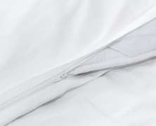 Постельное бельё DecoFlux Aster Pale Blanc евро 200х200 мако-сатин - фото 5