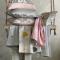Махровый коврик для ванной Blanc des Vosges Spike Blush 50х90 - фото 3