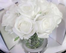 Аромабукет Cote Noire Herringbone White Rose Buds clear - фото 3