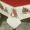 Декоративная салфетка Vingi Ricami Noel Bell 100х100 гобелен - фото 3