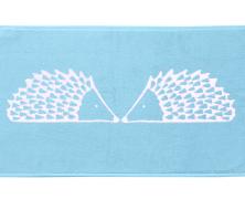 Махровый коврик для ванной Blanc des Vosges Spike Turquoise 50х90 - фото 1