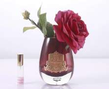 Ароматизированная роза Cote Noire Tea Rose Carmine Red bordo - фото 5