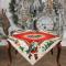 Декоративная салфетка Vingi Ricami Santa Klaus 100х100 гобелен - фото 1