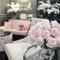 Ароматизированный букет Cote Noire Centerpiece Rose Buds French Pink - фото 3