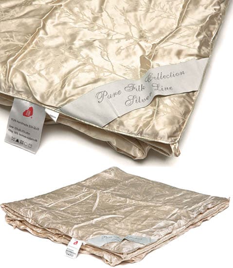 Шёлковые одеяла, коллекция Silver Line
