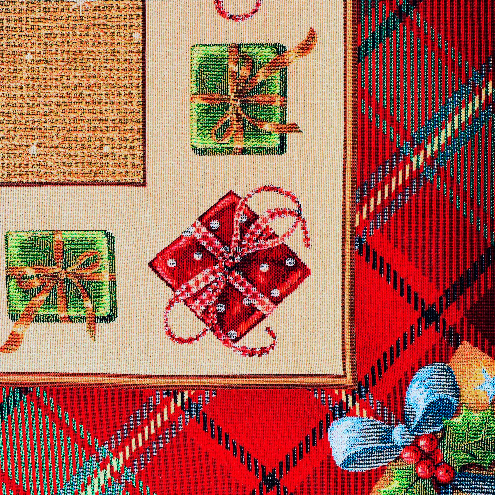 Декоративная салфетка Vingi Ricami Gift 100х100 гобелен