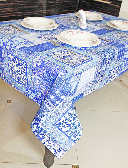 Скатерть Ceramica blu 140x240, Melangio