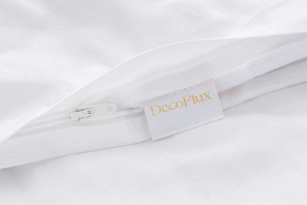 Постельное бельё DecoFlux Solid евро 200х220 мако-сатин