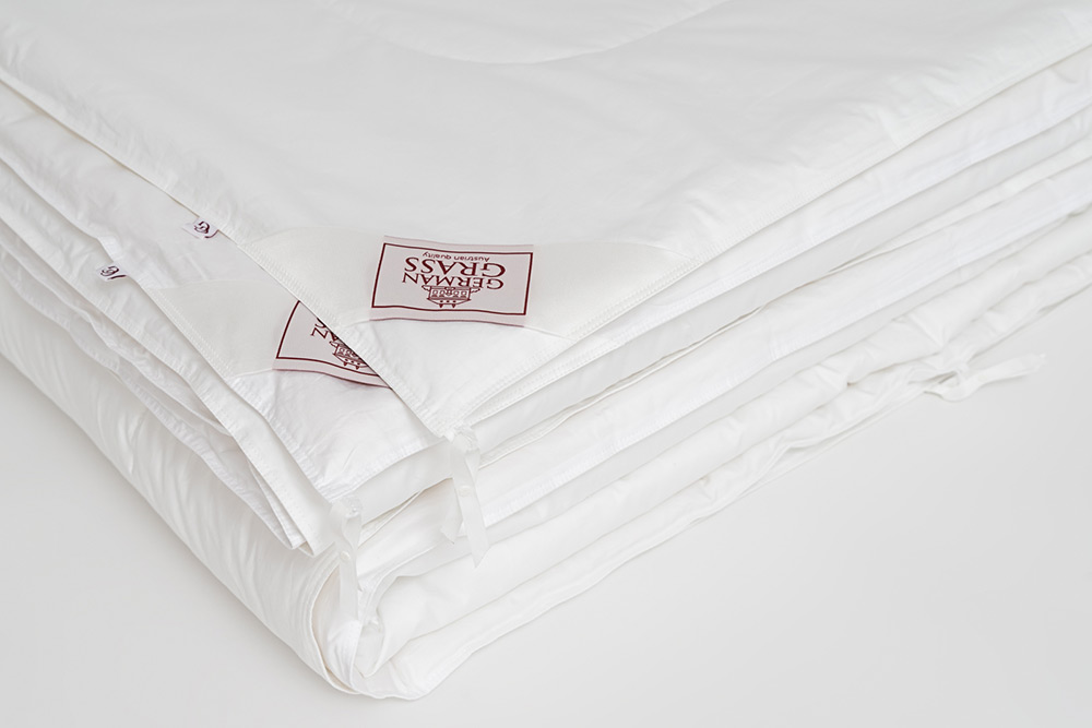 Двойное одеяло German Grass Alliance Tencel & Silk 200х200 легкое/облегченное