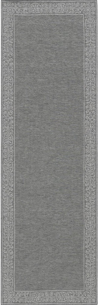 Льняная салфетка Leitner Leinen Medici серый 50х50