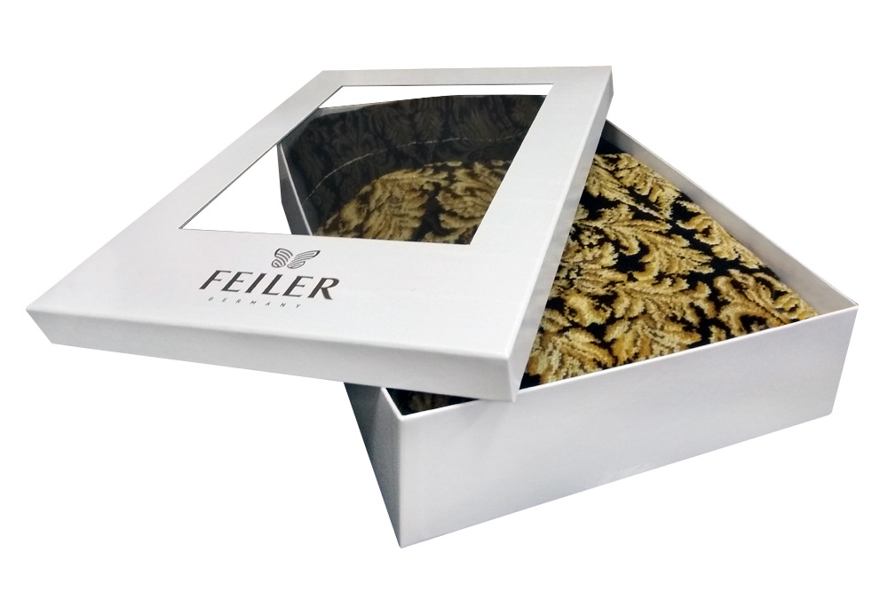 Подарочная коробка Feiler 33х44х11 для пледа 150х250