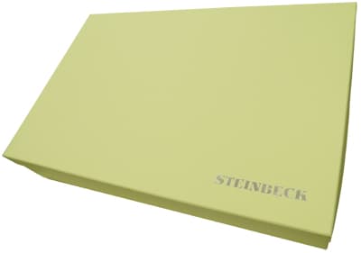 Шерстяной плед Steinbeck Wetterstein серый двустронний, 150х210