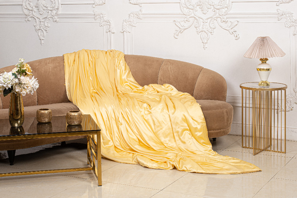 Одеяло шелковое Luxe Dream Luxury Silk Gold 200х220 всесезонное