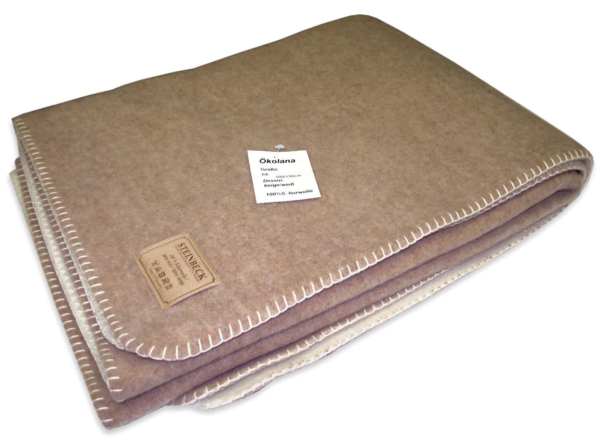 Одеяло тканое шерстяное Steinbeck Okolana 150х200