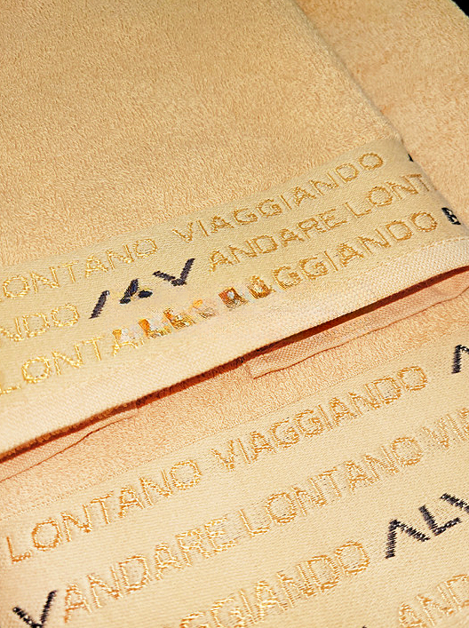 Комплект из 2 полотенец Alviero Martini Bonola Arancio 40Х60, хлопок
