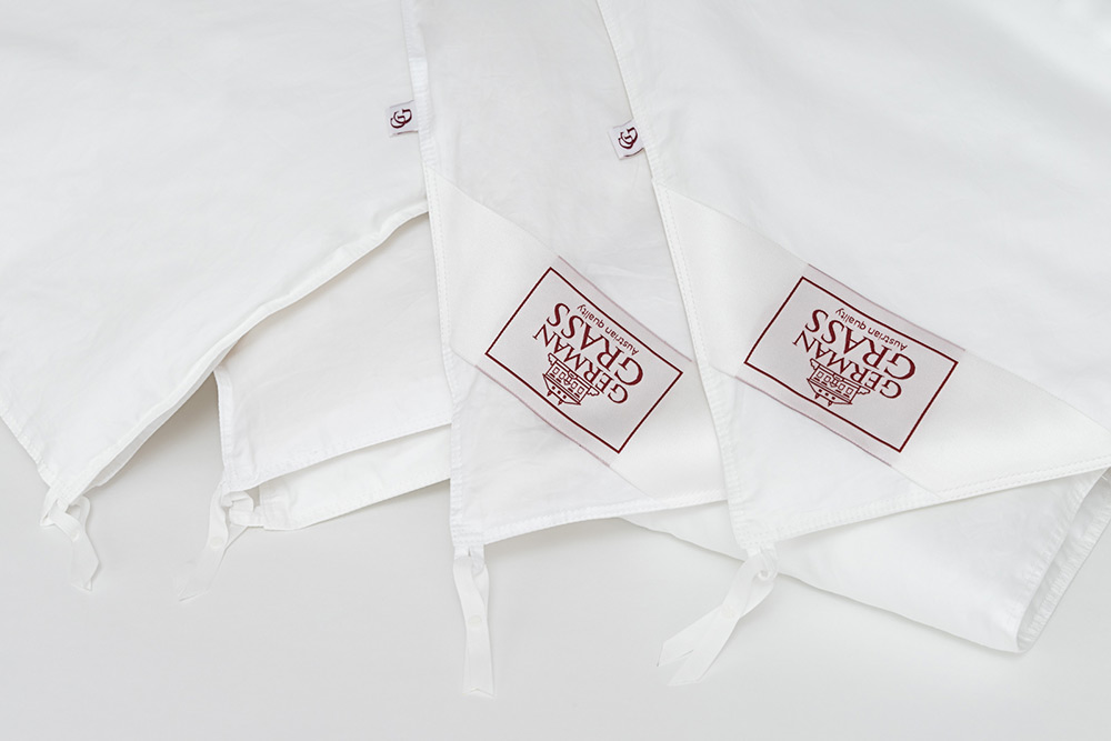 Двойное одеяло German Grass Alliance Silk & Cashmere 200х200 облегченное/облегченное