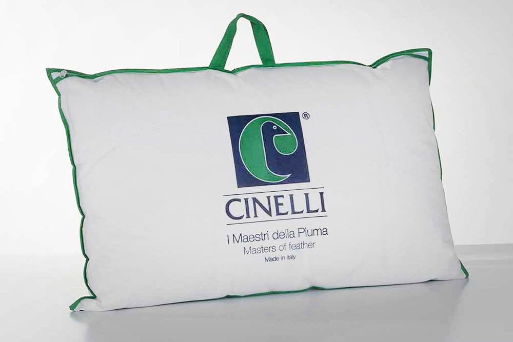 Ортопедическая пуховая подушка Cinelli Sani Sleep 50х70 регулируемая